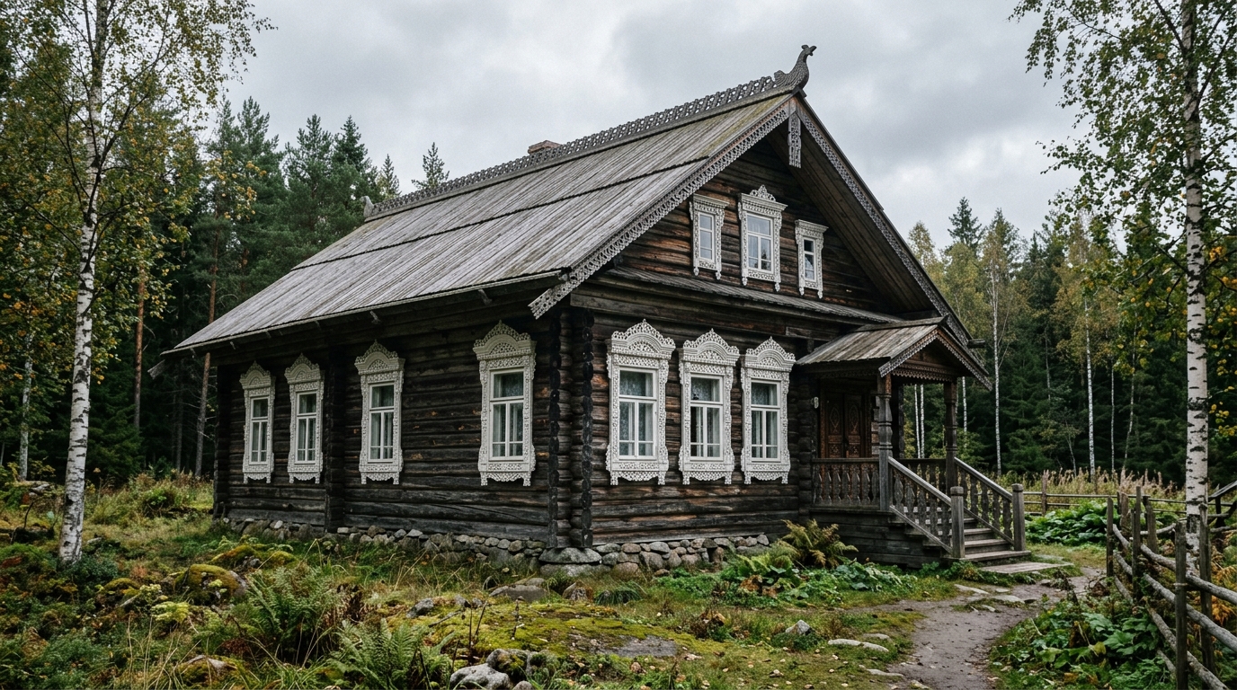 Реставрация деревянного дома