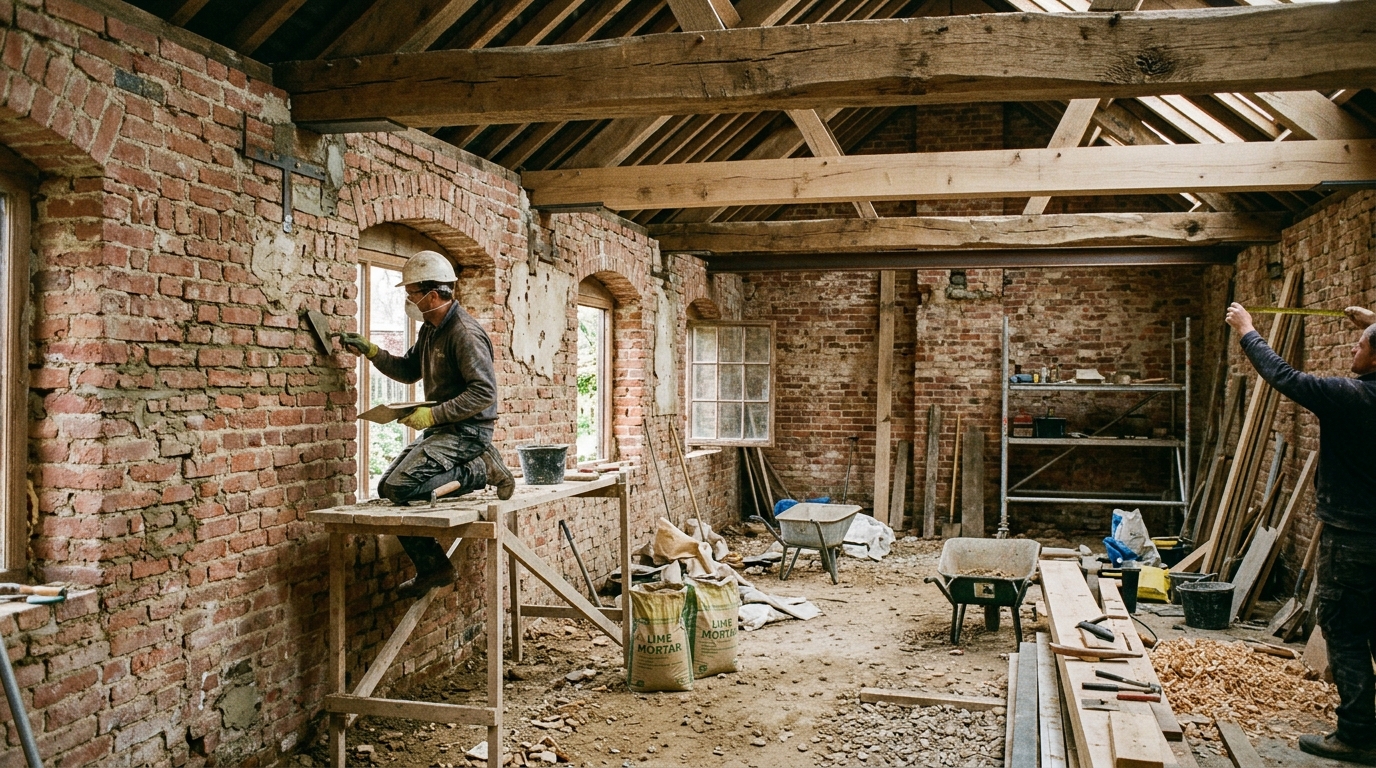 Приспособление исторического флигеля под офис